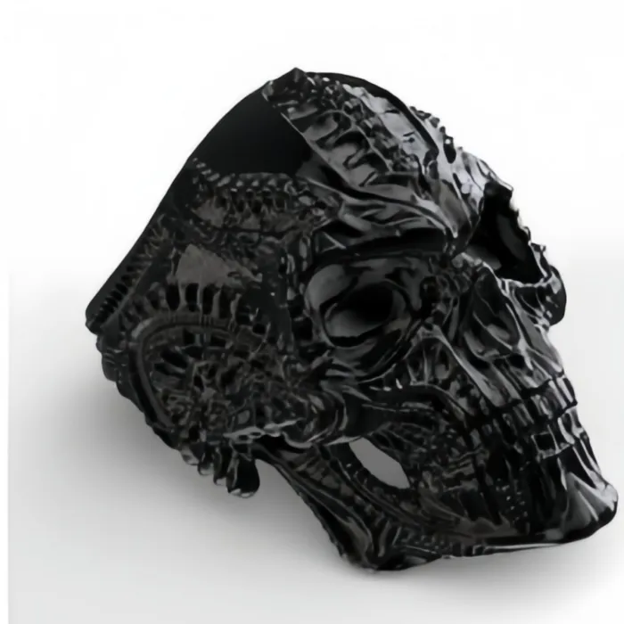 Wholesale Punk Skull Rings – Titanium & Stainless Steel Irregular Design | Bulk Supplier for US/EU Market