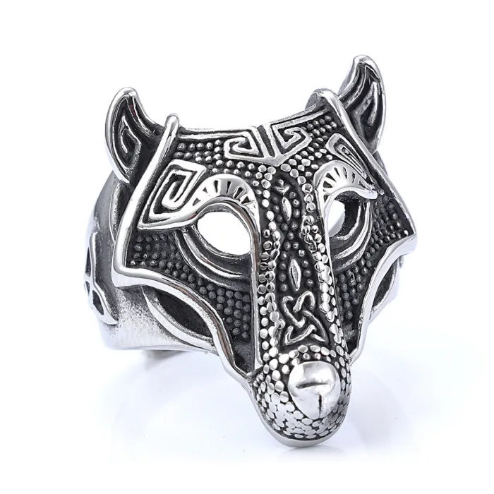 Wholesale Viking Wolf Rings – Nordic Mythology & Greek Legend Design | Cross-Border Bulk Supplier, In Stock