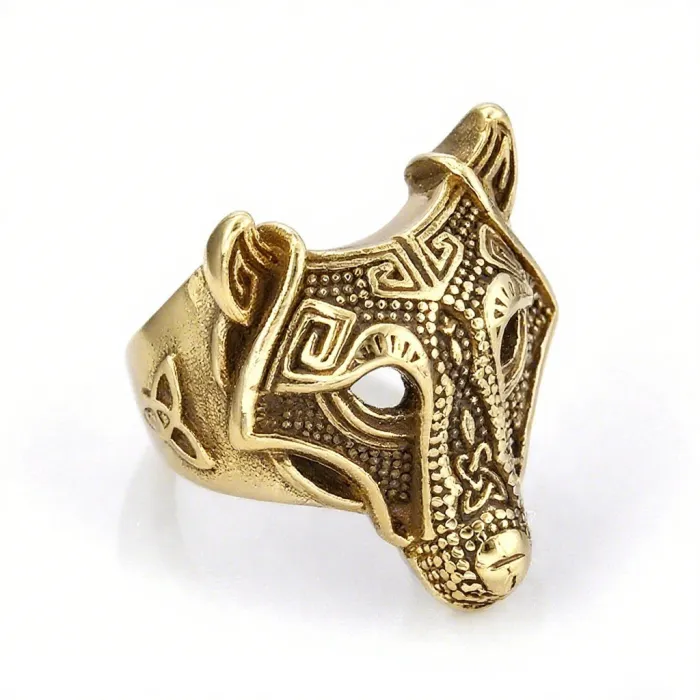 Wholesale Viking Wolf Rings – Nordic Mythology & Greek Legend Design | Cross-Border Bulk Supplier, In Stock