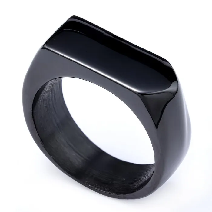 Wholesale Minimalist Irregular Rings for Men – Polished Stainless Steel Fashion Jewelry | Bulk Supplier for Trend Brands