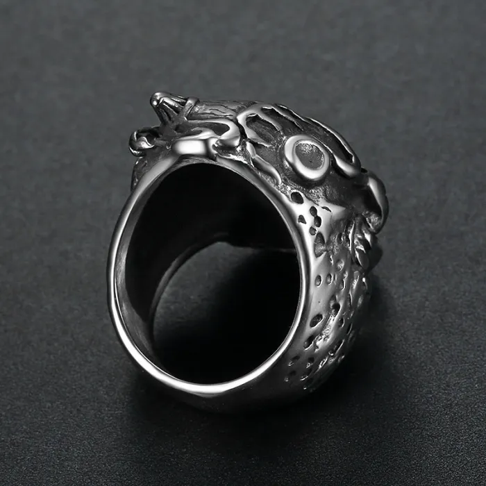 Wholesale Punk Skull Rings for Men – 2019 Vintage Character Design in Stainless Steel | Wish Hot Seller, Bulk Supplier