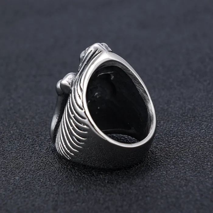 Wholesale Eve Goddess Rings – Vintage Punk Style Stainless Steel Jewelry | Sexy Female Design, Bulk In Stock