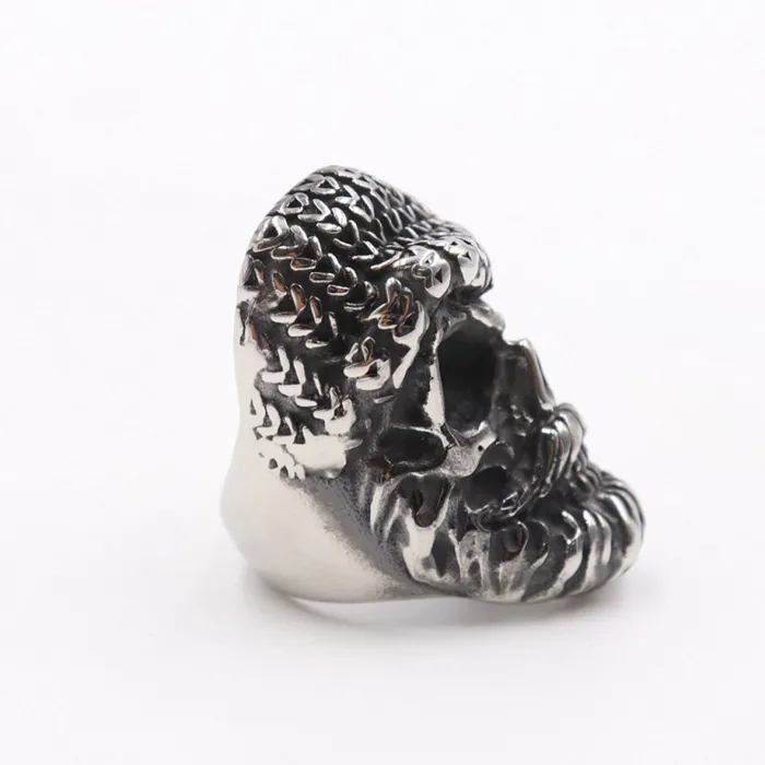 Wholesale Punk Skull Rings for Men – Vintage Stainless Steel Jewelry | AliExpress Hot Gift, Bulk Supplier for Holidays