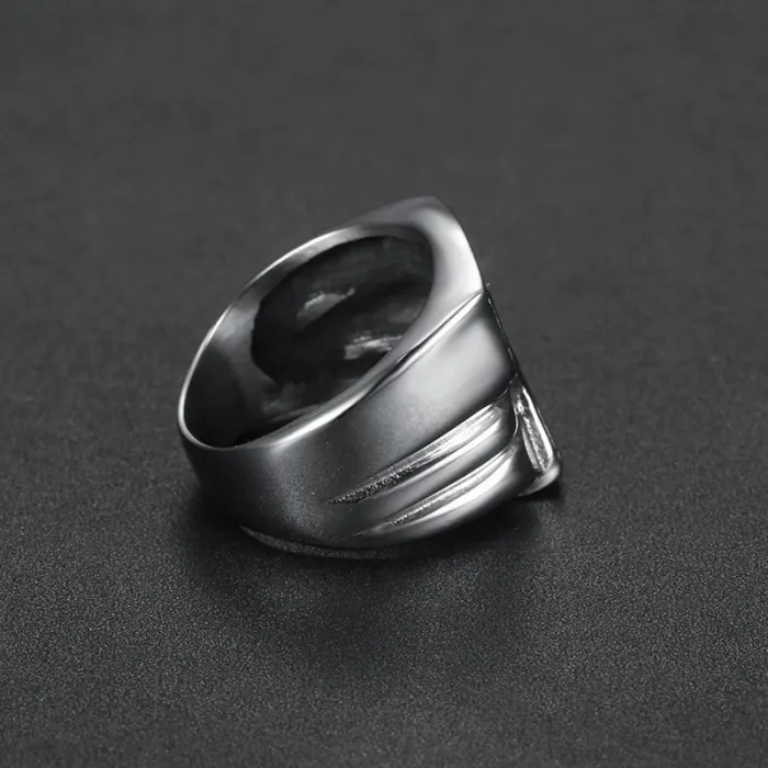 Wholesale Number 7 Rings – Unisex Biker Style Vintage Stainless Steel Jewelry for Men | Lucky Symbol, Bulk In Stock