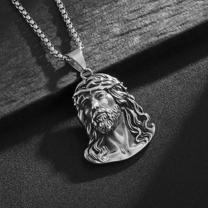 Wholesale HIPHOP YS Pendant Necklaces – Polished Vacuum-Plated Titanium Steel | Trendy Streetwear Jewelry, Bulk Supplier