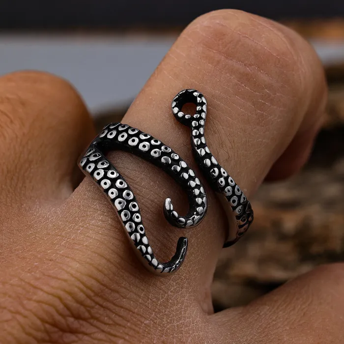 Wholesale Stainless Steel Octopus Pendant – Unisex Minimalist Trendy Jewelry | In-Stock Design Available for One-Piece Dropshipping Orders