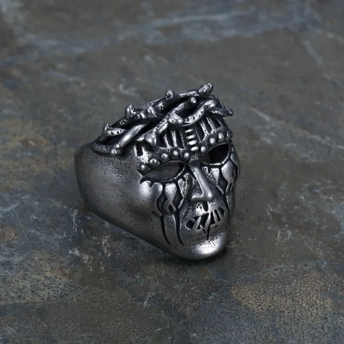 Factory Price Floral Skull Pendant – Retro Stainless Steel Gothic Style Jewelry for Men & Women | Punk Fashion Accessories Wholesale