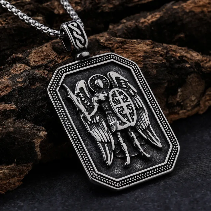 Hot-Selling Viking Odin Axe Pendant – Bold Stainless Steel Norse Jewelry for Men | Wholesale Nordic Pendant, Factory Price, Ready to Ship