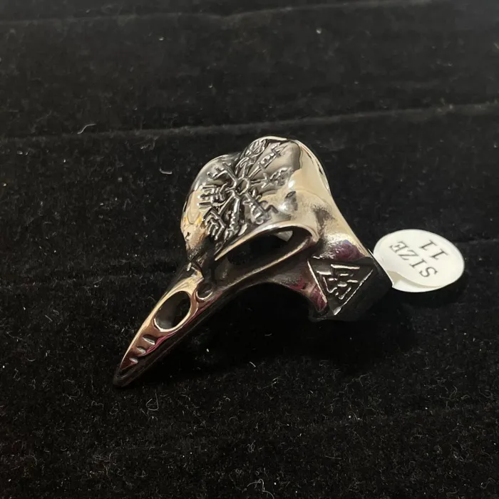 Wholesale Viking Raven Pendant – Men's Titanium Steel Norse Jewelry | Nordic Mythology Fashion Accessory for Resellers & Boutiques