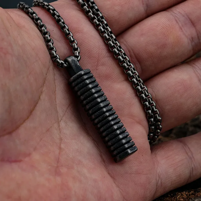 Wholesale Viking Totem Pendant – Retro Norse Stainless Steel Jewelry for Men | Nordic Mythology Inspired Fashion Accessories Bulk