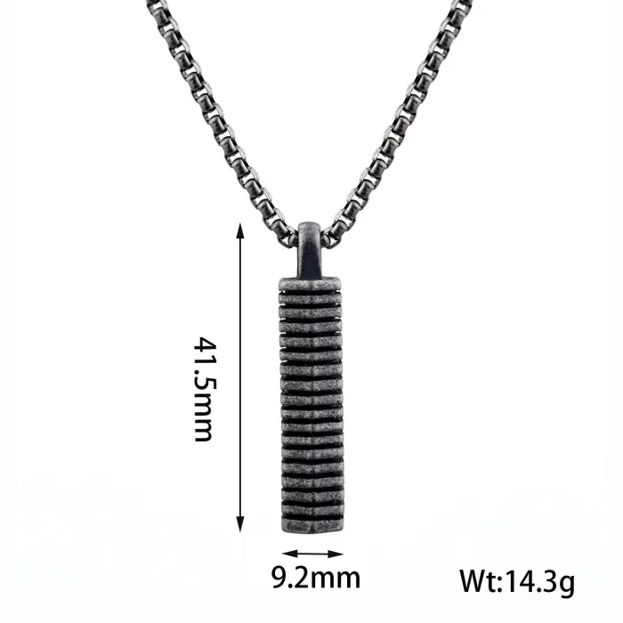 Wholesale Viking Totem Pendant – Retro Norse Stainless Steel Jewelry for Men | Nordic Mythology Inspired Fashion Accessories Bulk