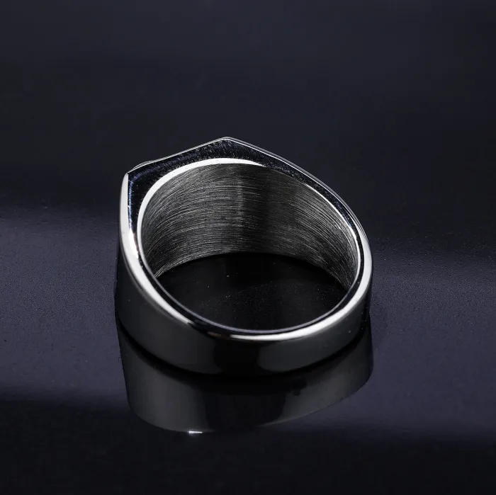 Wholesale Vintage Anchor Ring – Unisex Stainless Steel Nautical Street Style Ring | INS Trendy High Street Hip Hop Jewelry, Factory Direct