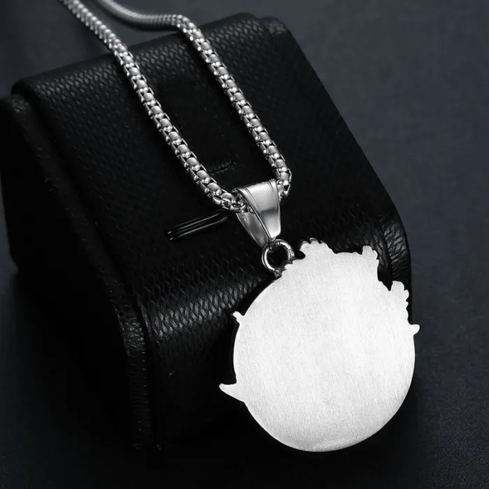 Wholesale Viking Boar Head Pendant – Bulk Titanium Steel Norse Odin Necklace for Men at Factory Price