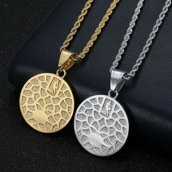 Wholesale Hip Hop Philadelphia 76ers Pendant Necklace | Titanium Steel Vacuum Plated CZ Bulk Supplier & Factory Price