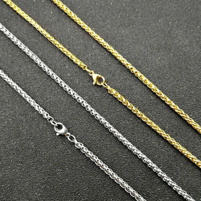 Wholesale Gold Plated Titanium Steel Basket Pendant Necklace – Durable Jewelry Bulk Supplier Factory Price