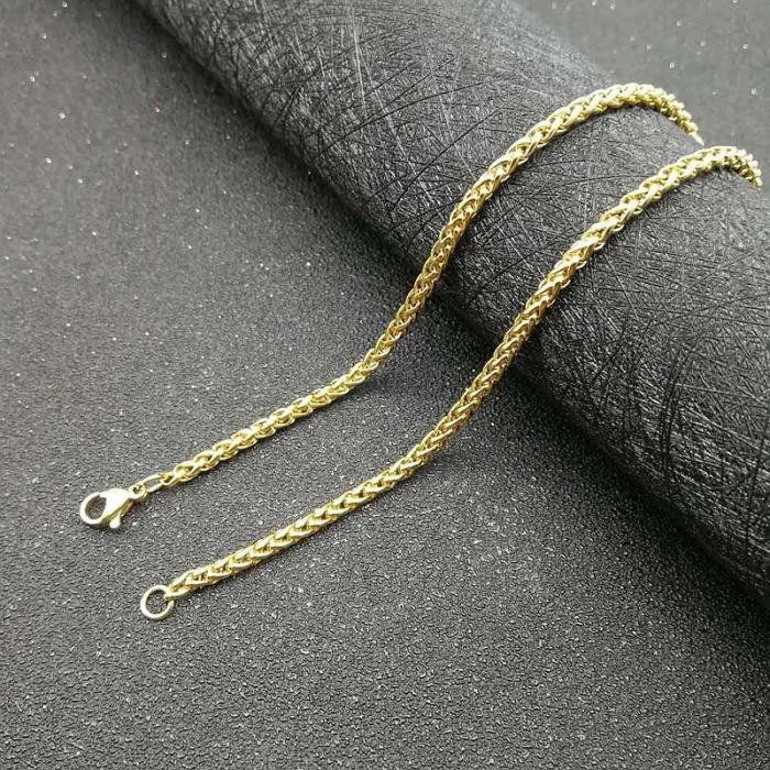Wholesale Gold Plated Titanium Steel Basket Pendant Necklace – Durable Jewelry Bulk Supplier Factory Price