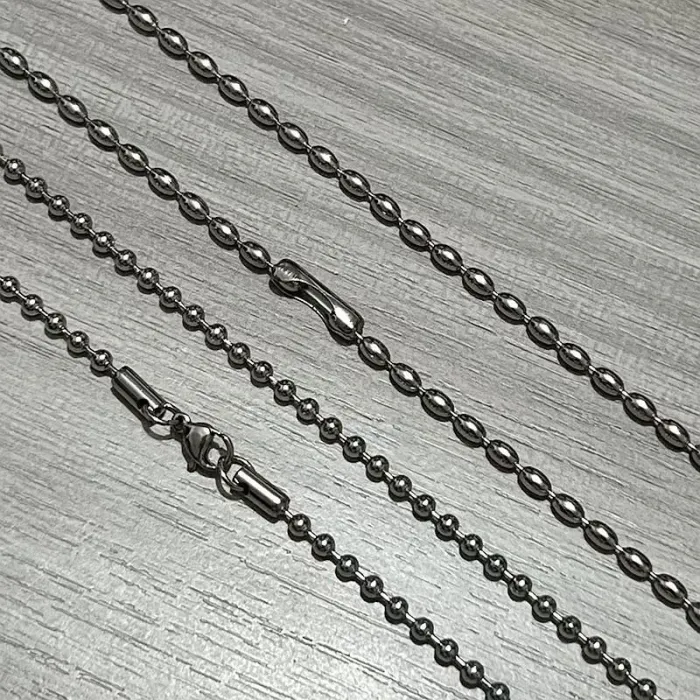 silvery/3mm*61cm