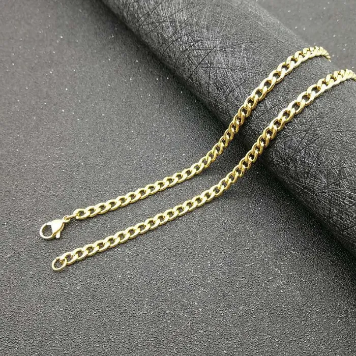 Wholesale Pharaoh Pendant Necklace – Bulk Gold-Plated Titanium Steel Egyptian Hip Hop Jewelry with CZ at Factory Price