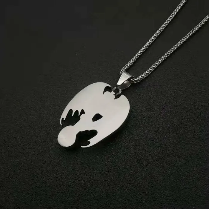 Wholesale Dragon Cross Pendant Necklace for Men | Vintage Gold-Plated Titanium Steel Chunky Chain Supplier