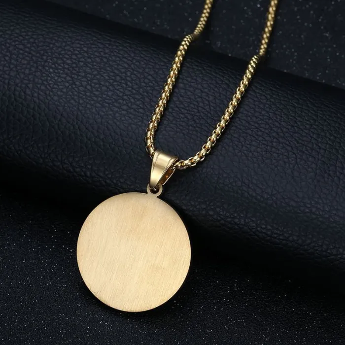 Wholesale Panda Pendant Necklace | Hip Hop Iced Out Vacuum-Plated Stainless Steel Animal Jewelry Bulk Supplier