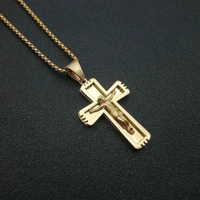 Wholesale Stainless Steel Cross Pendant Necklaces | Bulk Supplier & Factory Price