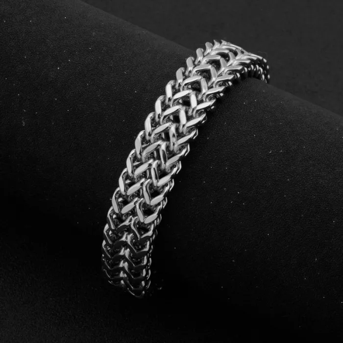 Wholesale Double Layer Stainless Steel Bracelet – Men’s Fashion Jewelry Hand Chain Factory Price