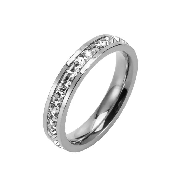 Wholesale Rose Gold Stainless Steel Ring – Minimalist Full Star Design Couple Jewelry Factory Price