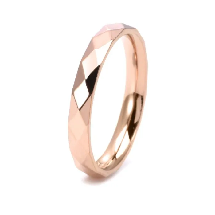 rose gold/3mm