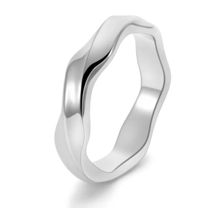 Wholesale Stainless Steel Mobius Ring – Unique Couple Band Minimalist Fashion Jewelry Factory Price