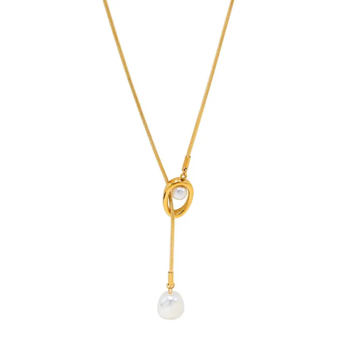 Wholesale Tassel Pearl Necklace – 2024 New Women’s Luxury Pendant Sweater Chain Jewelry Factory Price
