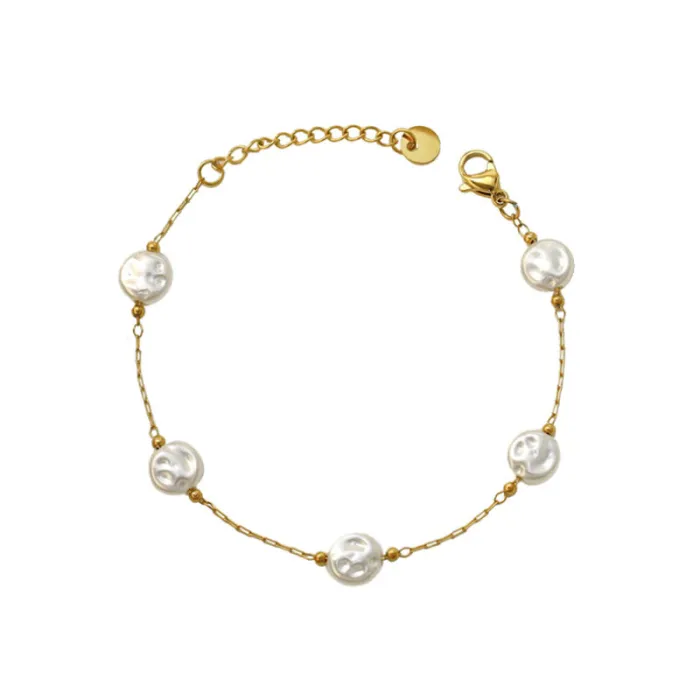Stainless Steel Beaded Bracelet Set – Durable, Non-Tarnish, Trendy Jewelry for Women