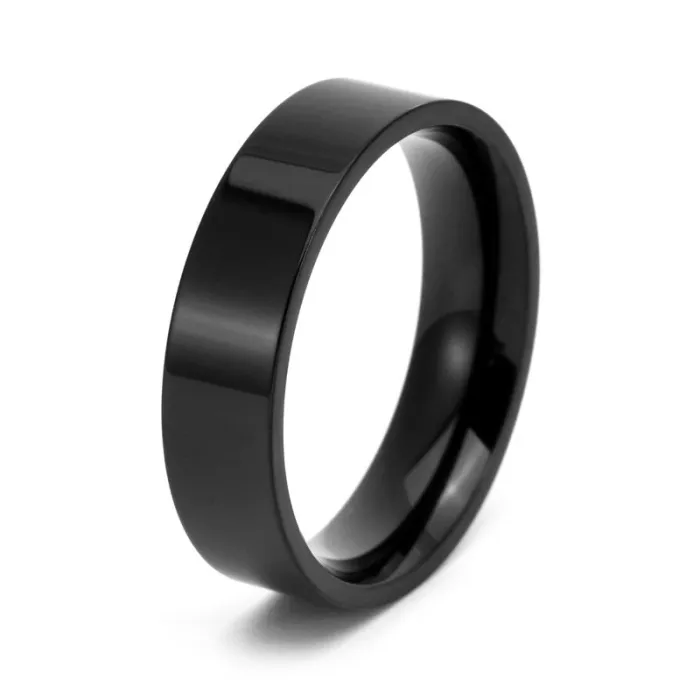 Wholesale Korean Style Heart CZ Stainless Steel Couple Rings | Bulk Supplier Factory Price Unisex Jewelry