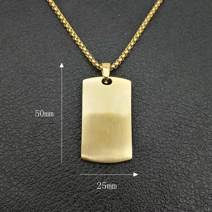 Wholesale Gold Plated Titanium Steel Masonic AG Pendant Necklace – Hip Hop Iced Out Jewelry Bulk Supplier Factory Price